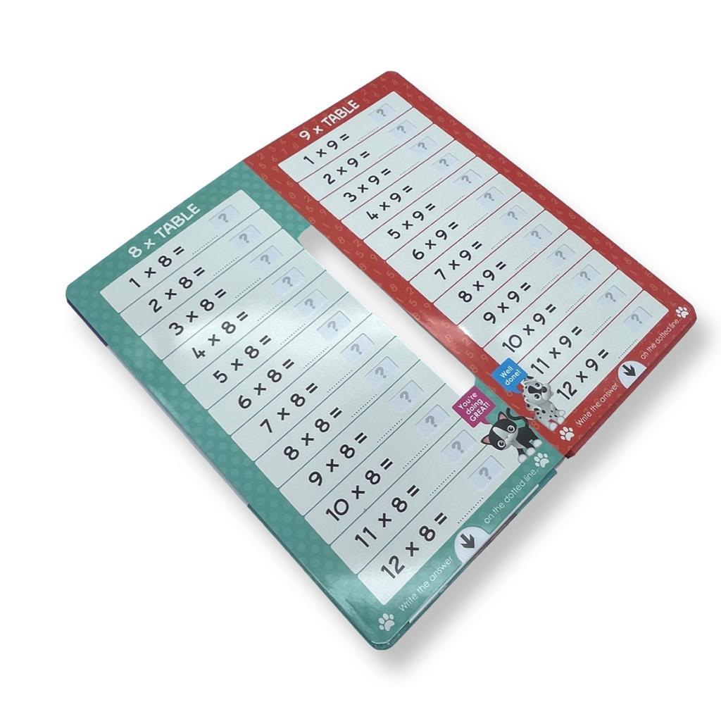 Write and Wipe: Times Tables