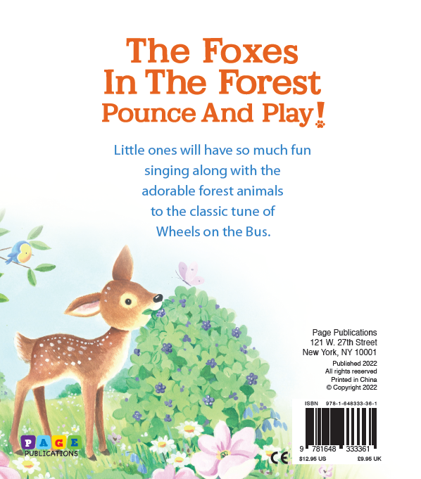 The Foxes in the Forest Pounce and Play! (Board Book)
