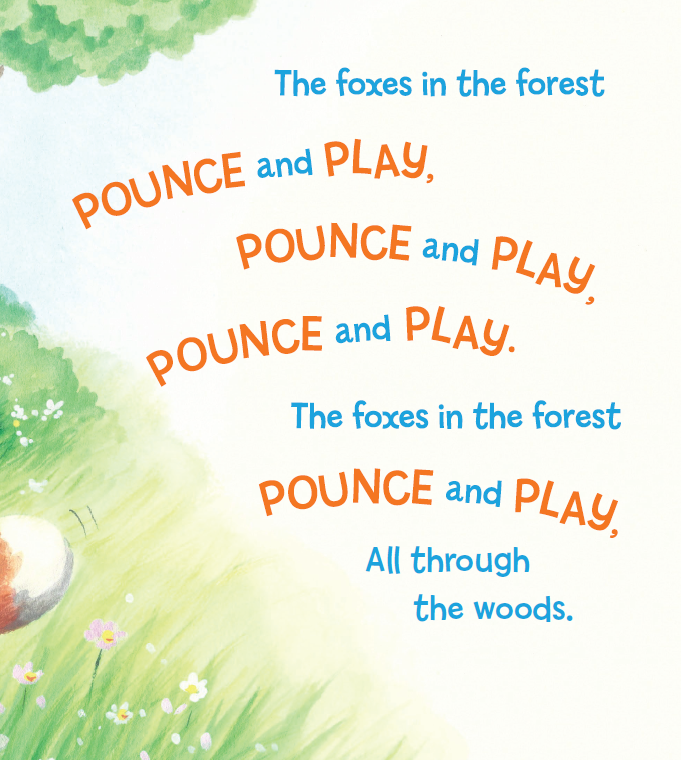 The Foxes in the Forest Pounce and Play! (Board Book)