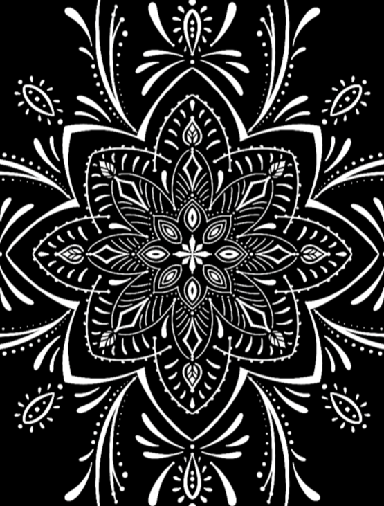 Creative Pages Neon Coloring Kit Mystical Mandalas