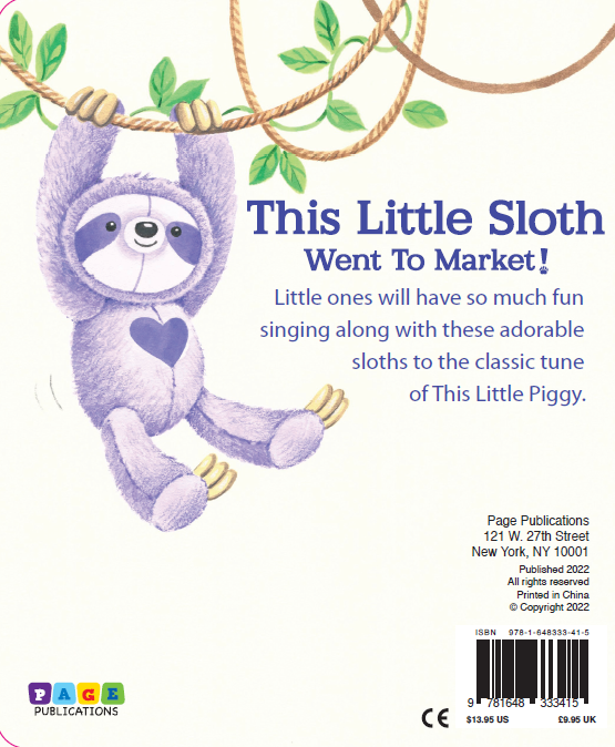 This Little Sloth Went to the Market (Board Book)
