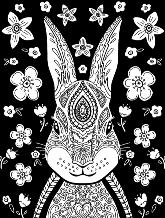 Creative Pages Neon Coloring Kit Amazing Animals