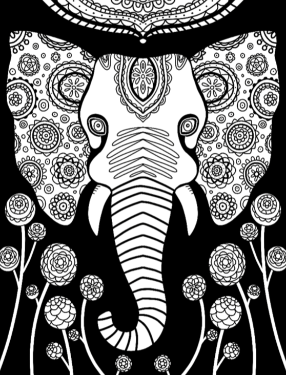 Creative Pages Neon Coloring Kit Amazing Animals