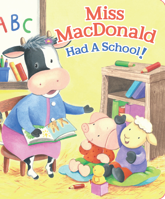 Miss McDonald Had a School (Board Book)
