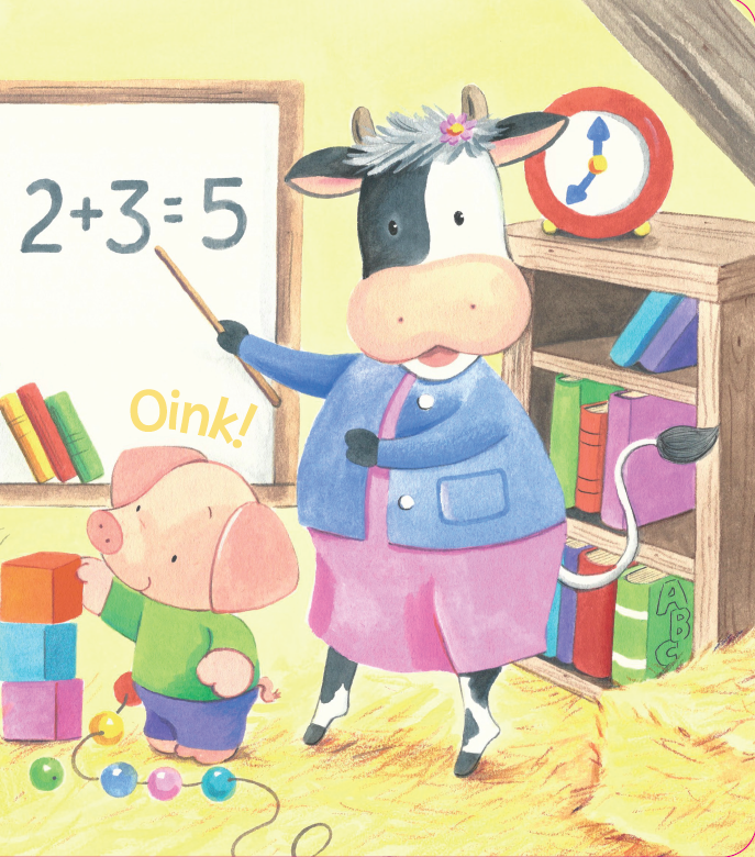 Miss McDonald Had a School (Board Book)