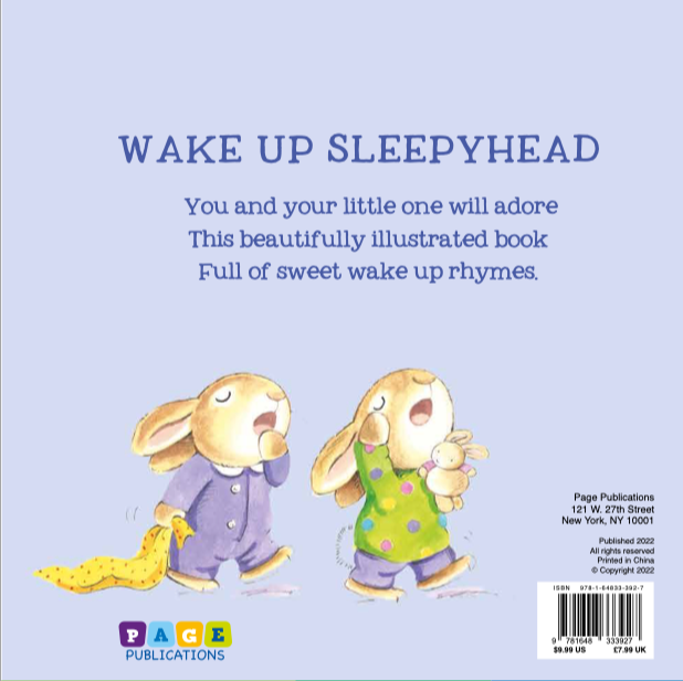Wake Up Sleepyhead (Picture Book) – Page Publications