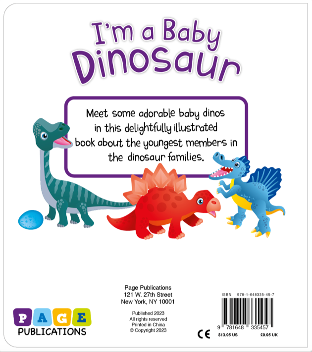 I'm a Baby Dinosaur (Board Book)