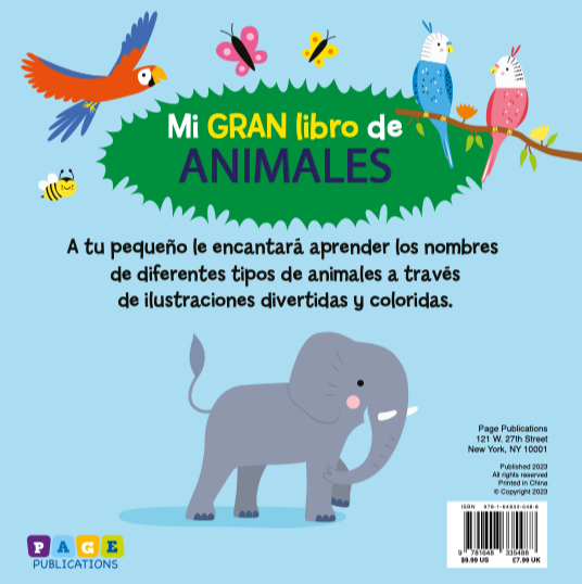 Mi Gran Libro de Animales (Picture Book)