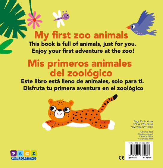 My First Zoo Animals/Mis primeros animales del zoologico (Picture Book)