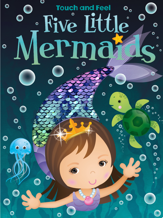 Touch and Feel Five Little Mermaids