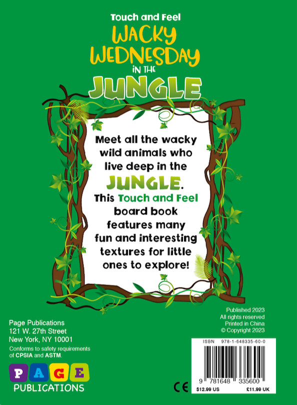 Touch and Feel Wacky Wednesday in the Jungle