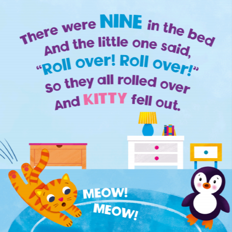 Ten in the Bed: A Bedtime Counting Book (Picture Book)