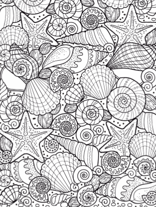 Under The Sea Creative Pages Coloring Book