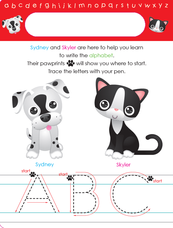 Write and Wipe: Alphabet