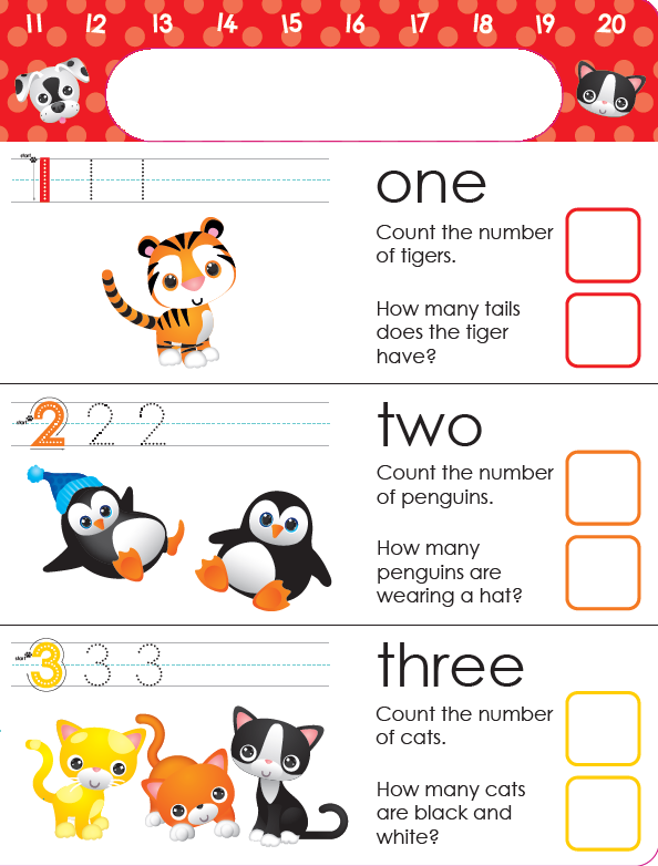 Write and Wipe: Numbers