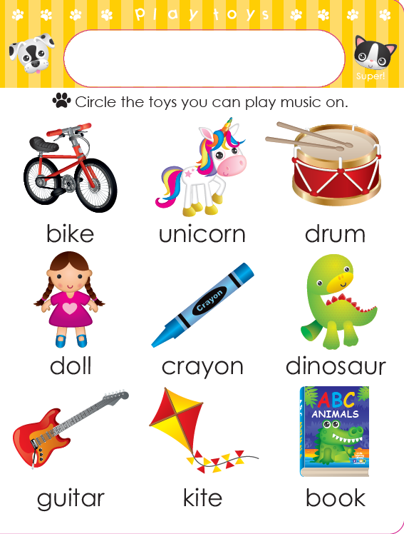 Write and Wipe: First Words