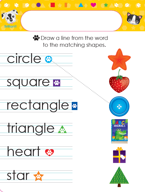 Write and Wipe: Shapes, Opposites and More