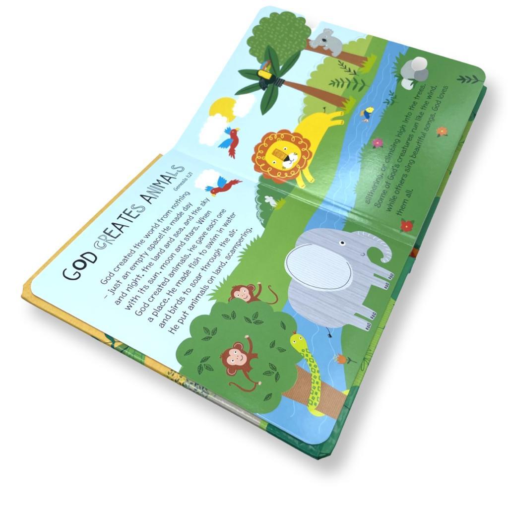 Little Hearts Bible Animals (Board Book)