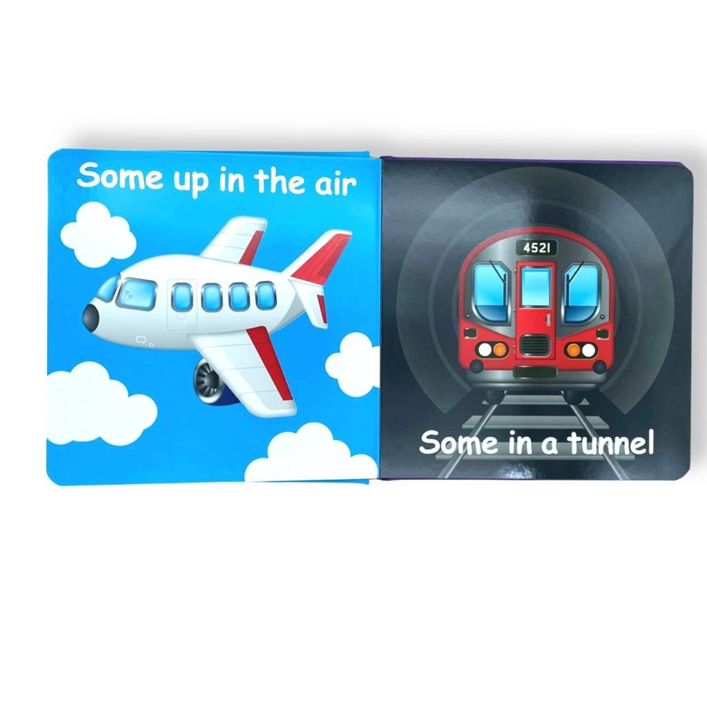 Things That Go! Some Fast, Some Slow (Board Book) – Page Publications