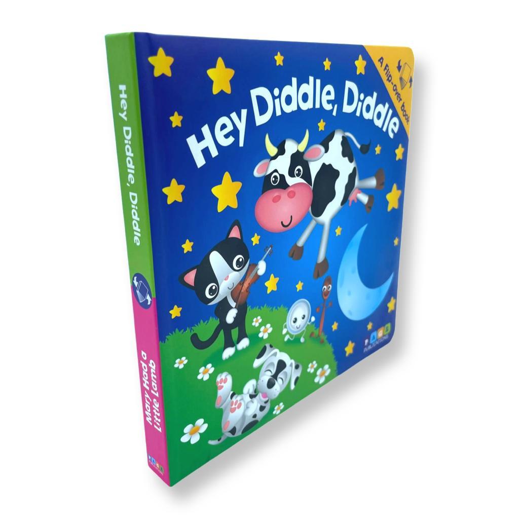 A Flip-over book: Hey Diddle, Diddle / Mary Had a Little Lamb (Board Book)