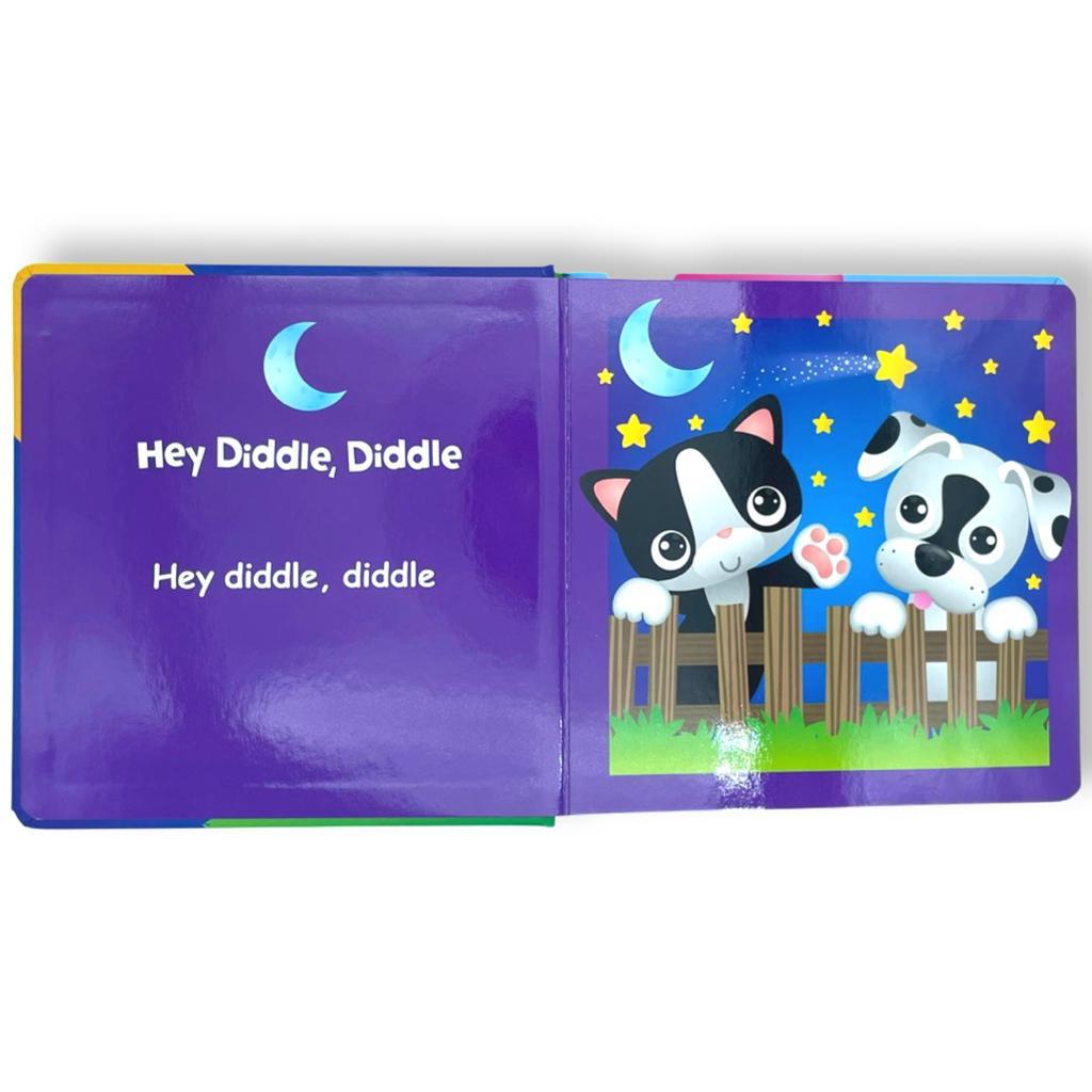 A Flip-over book: Hey Diddle, Diddle / Mary Had a Little Lamb (Board Book)