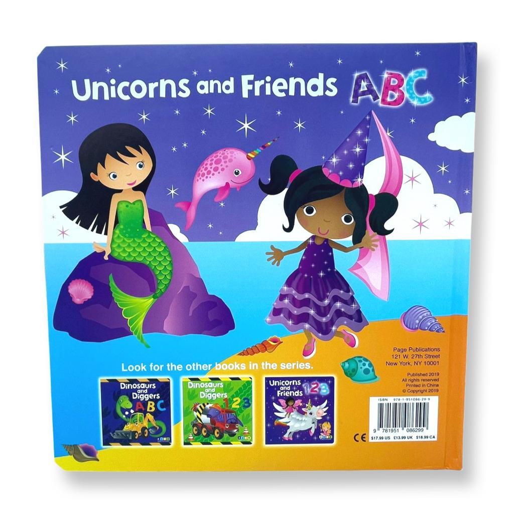 Unicorns and Friends ABC (Board Book) – Page Publications