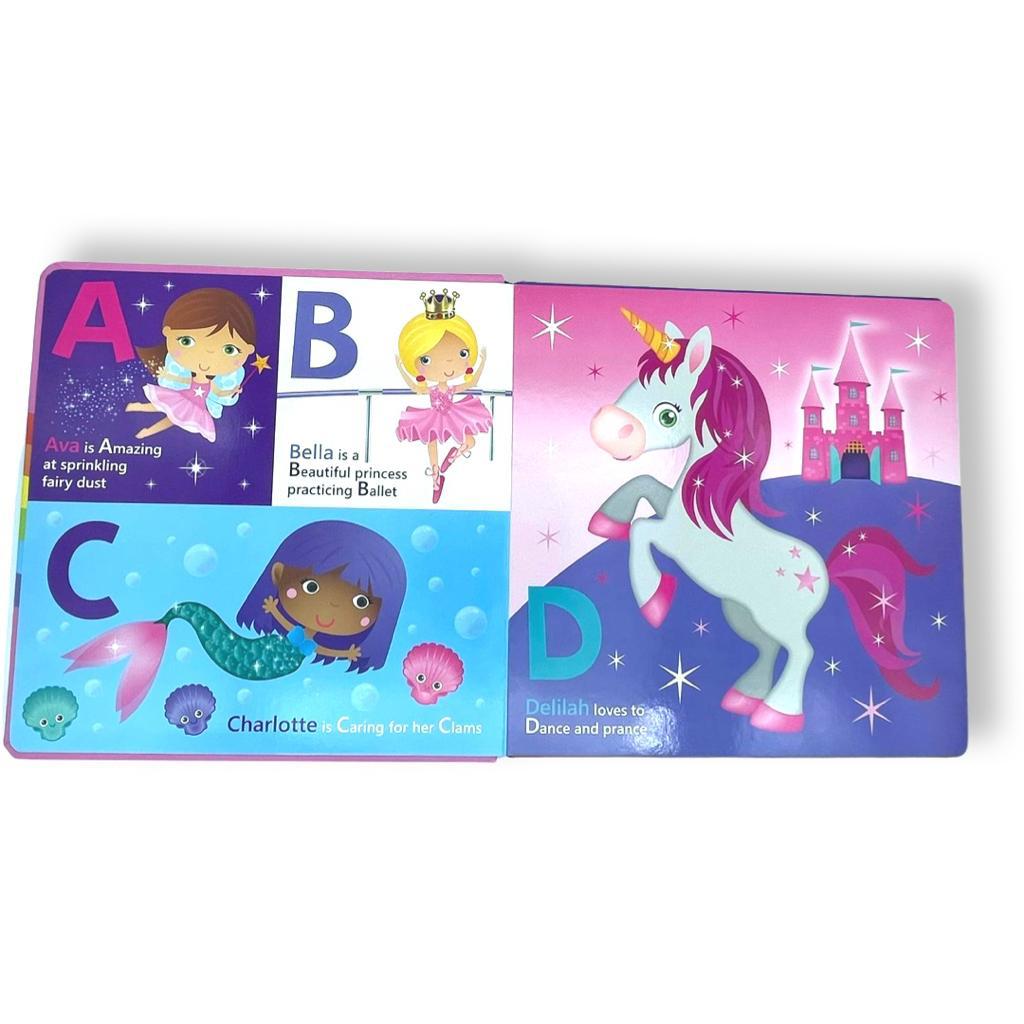Unicorns and Friends ABC (Board Book)