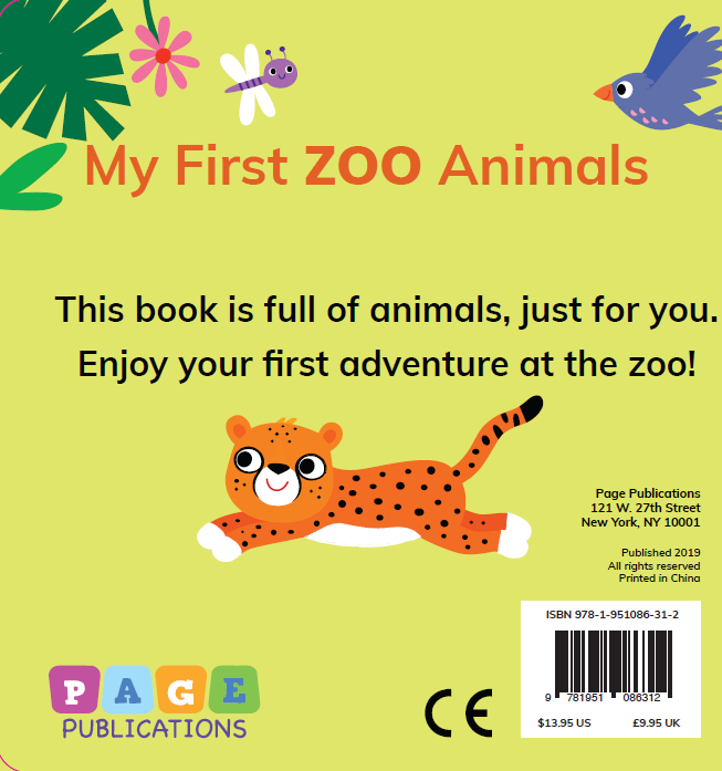 My First Zoo Animals (Board Book)