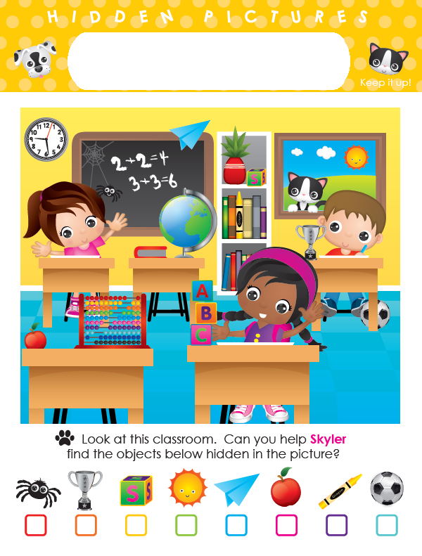 Write and Wipe: Picture Puzzles