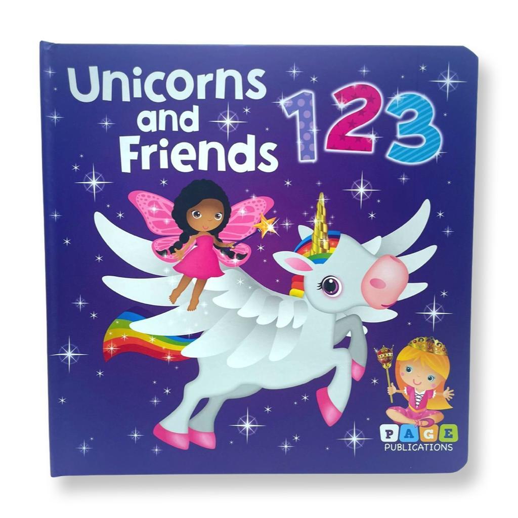 Unicorns and Friends 123 (Board Book)