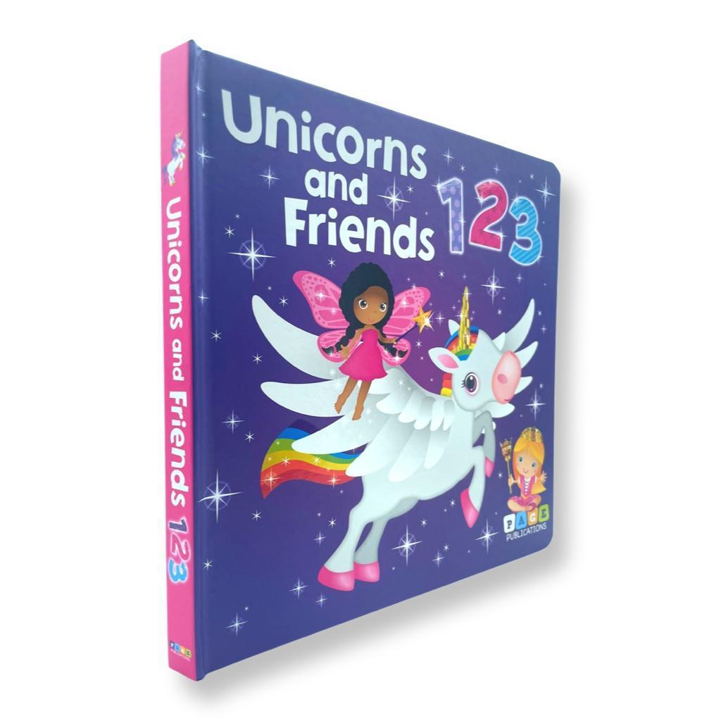 Unicorns and Friends 123 (Board Book)