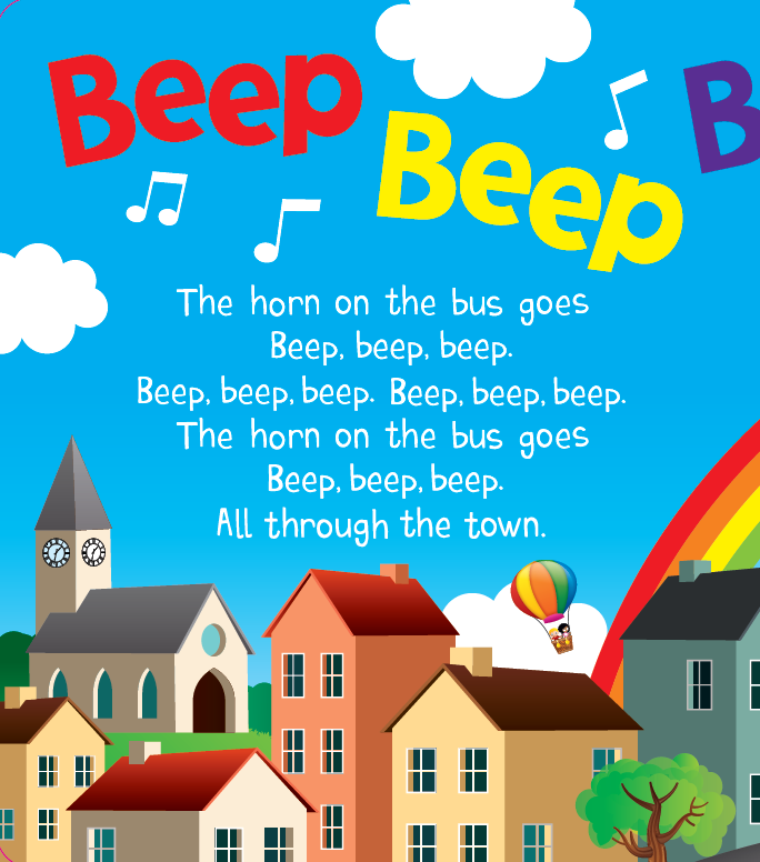 Wheels On The Bus (Board Book)