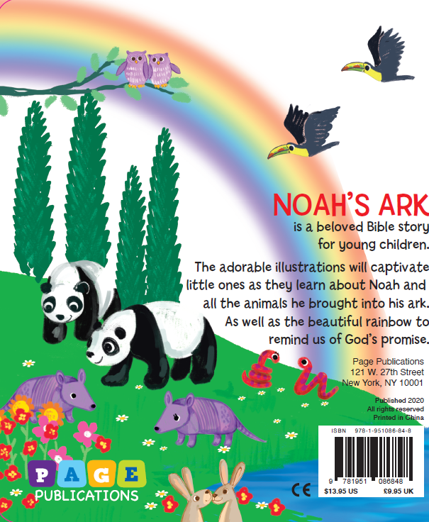 英語　ボードブック　　　Noah's Ark On Noah's Ark: Jan Brett, Jan Brett: 9780399252204: Amazon