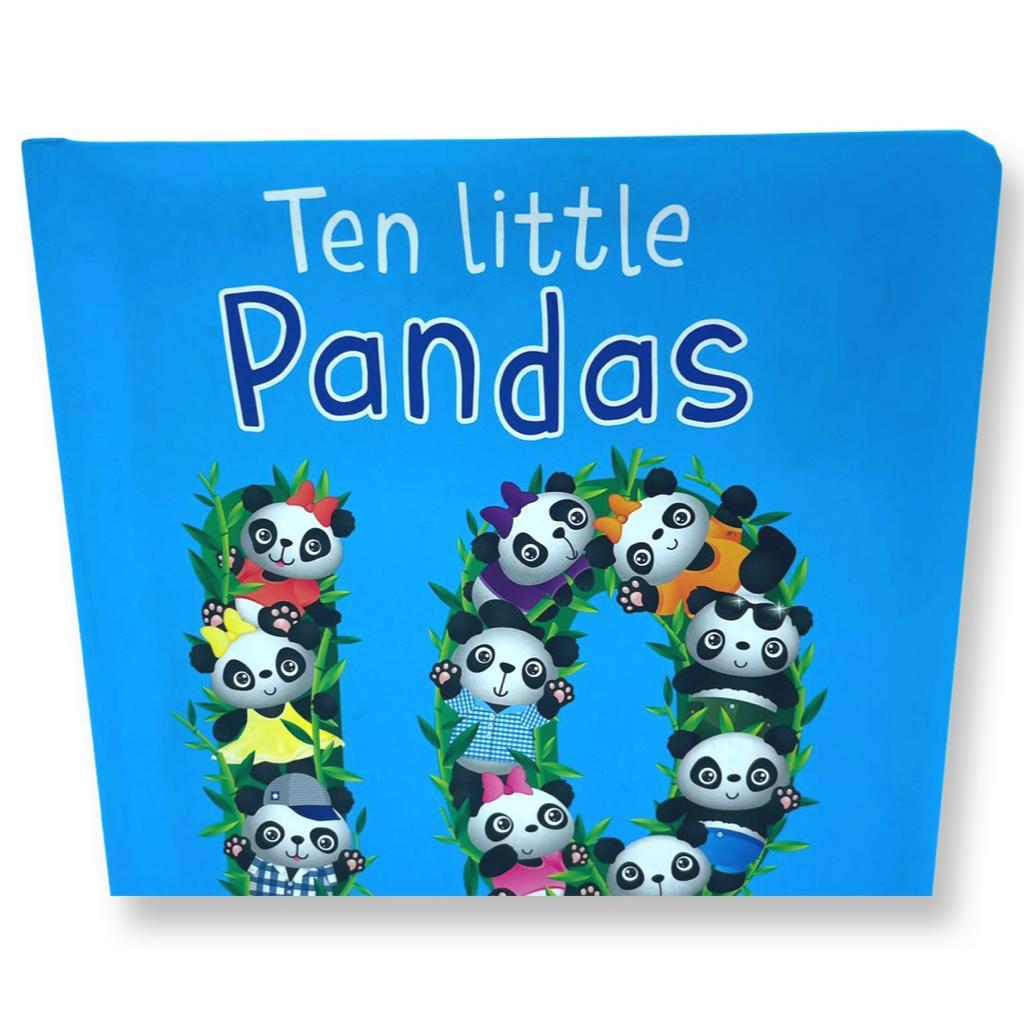 10 Little Pandas (Board Book)