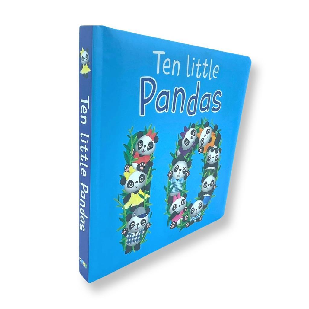 10 Little Pandas (Board Book)