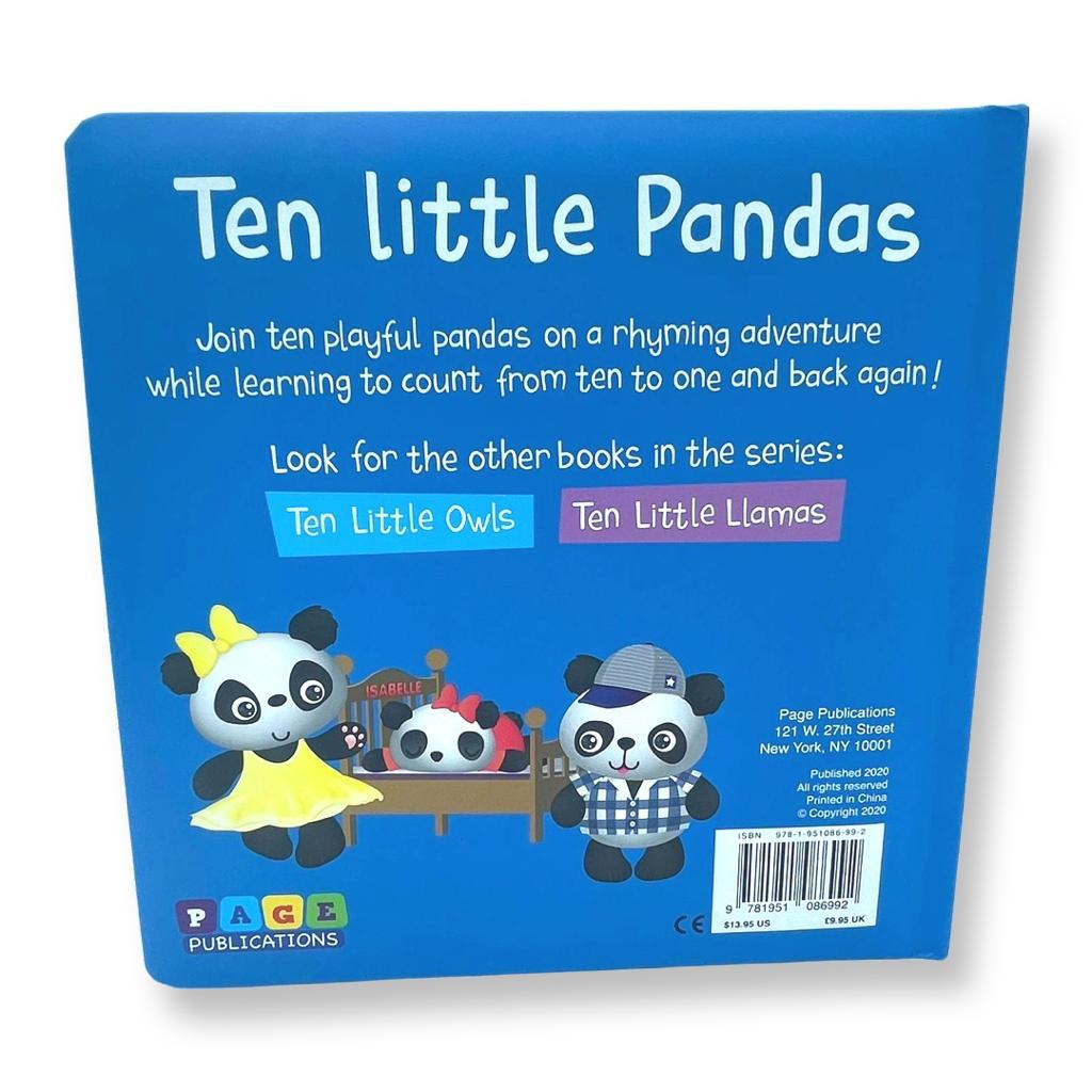 10 Little Pandas (Board Book)