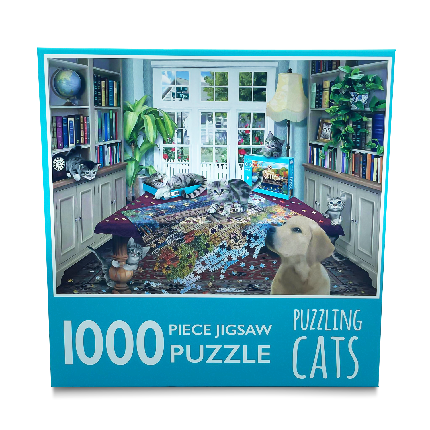 Cats Dressing Table 1000 Piece Jigsaw Puzzle